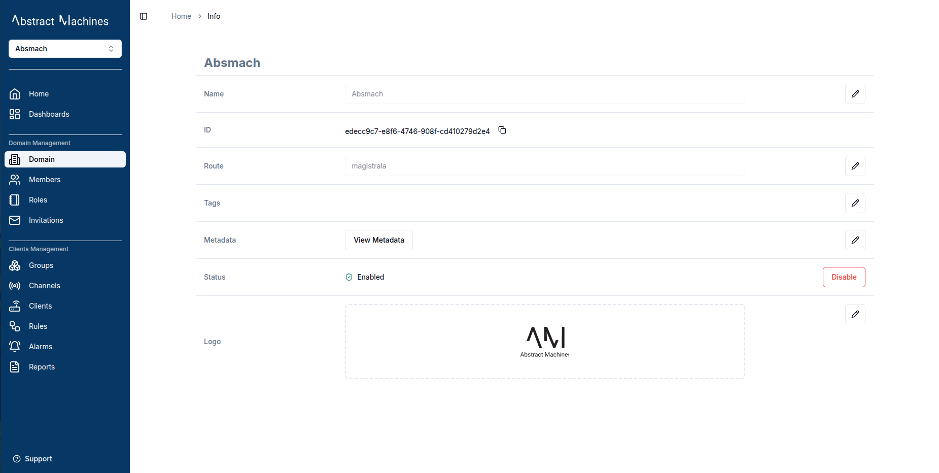Domain Info