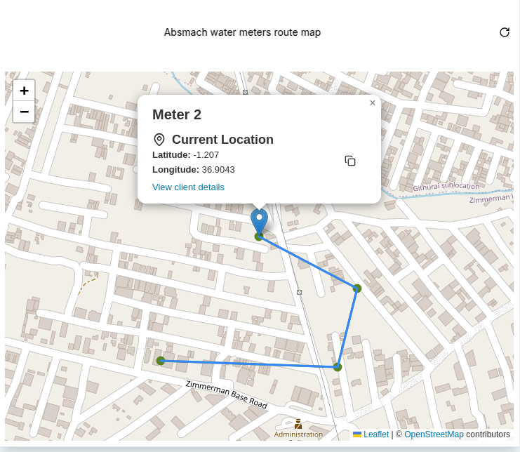 Updated Route Map
