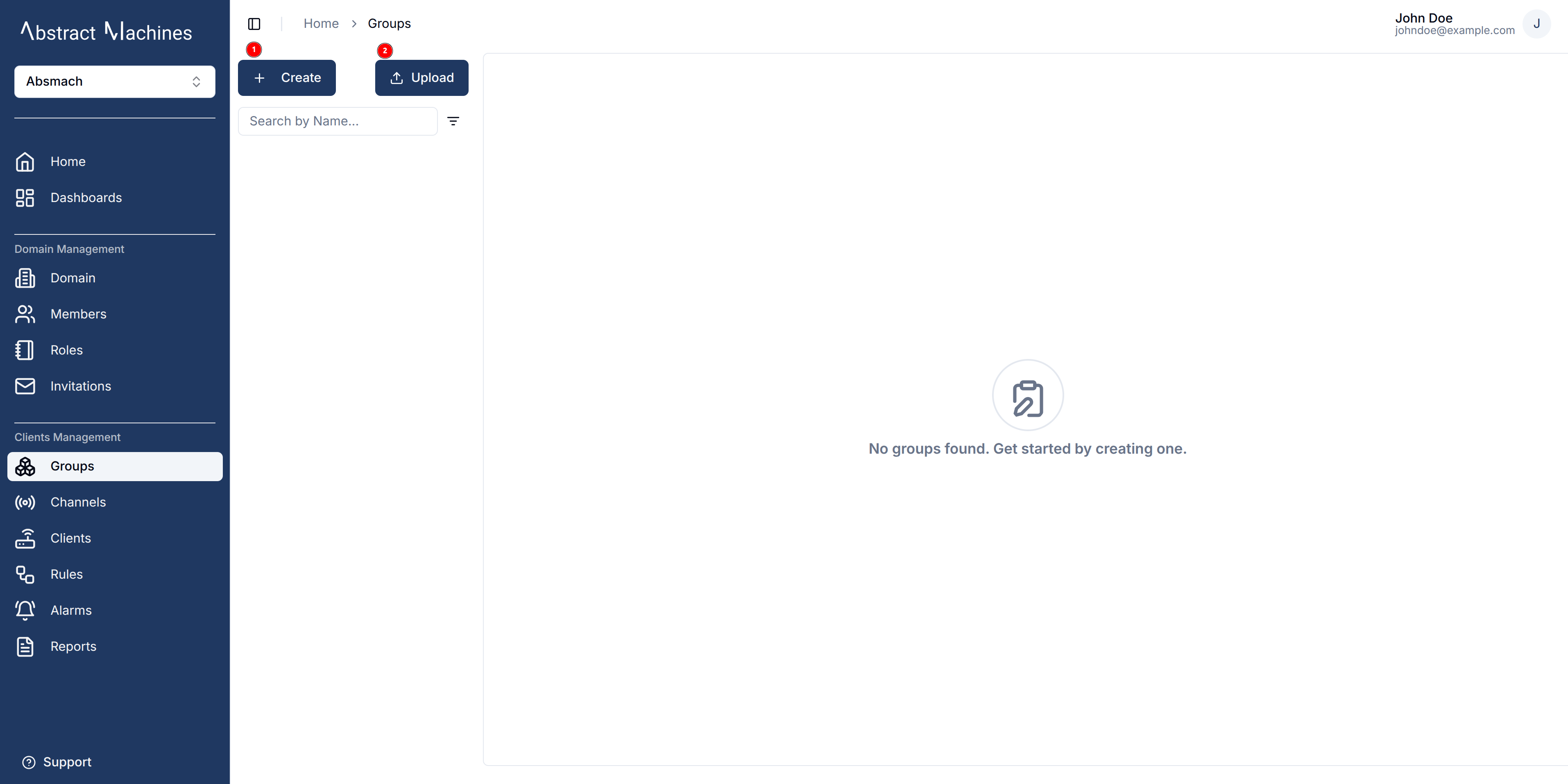 Create group