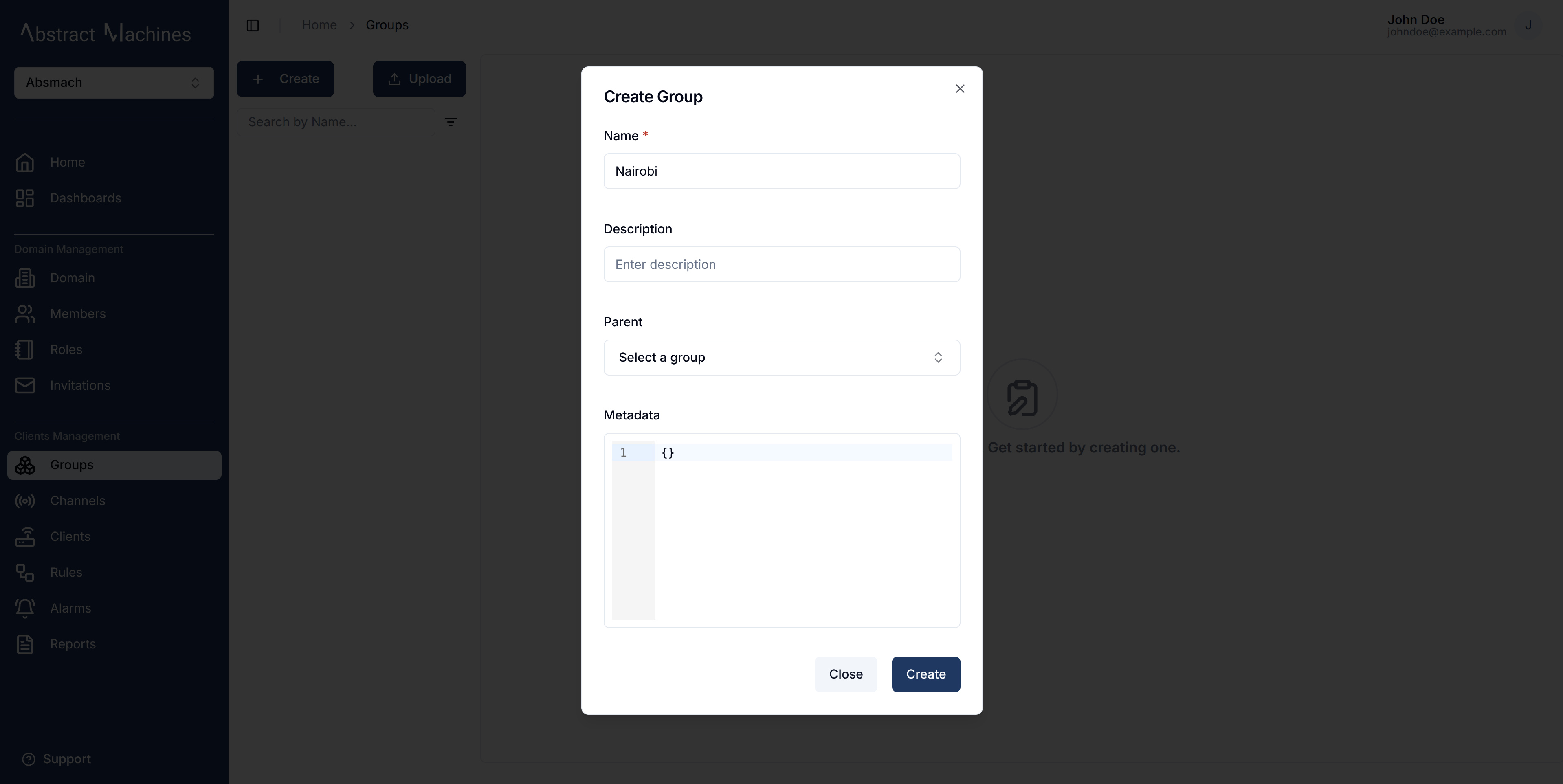 Group information
