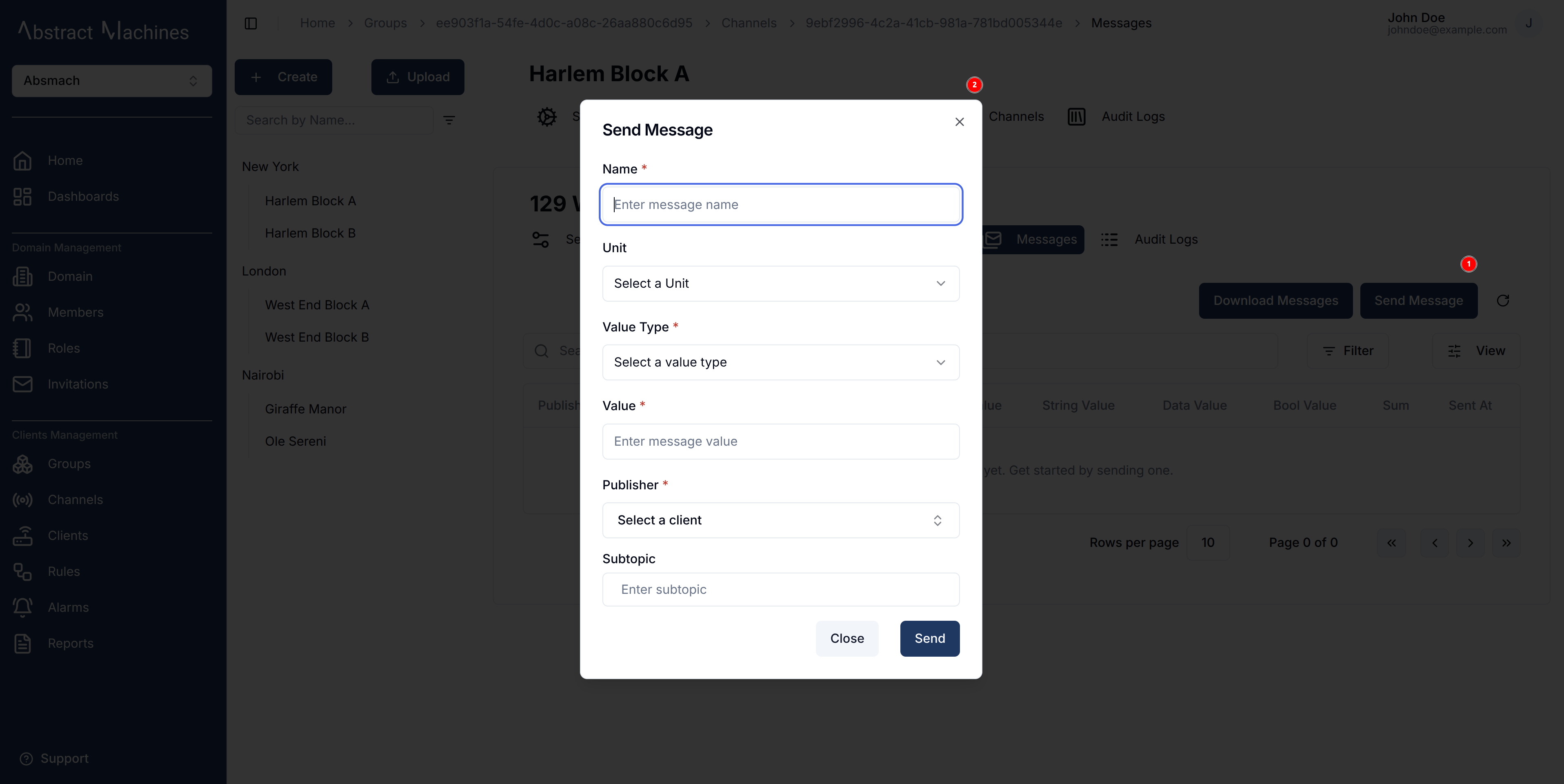 Send Message