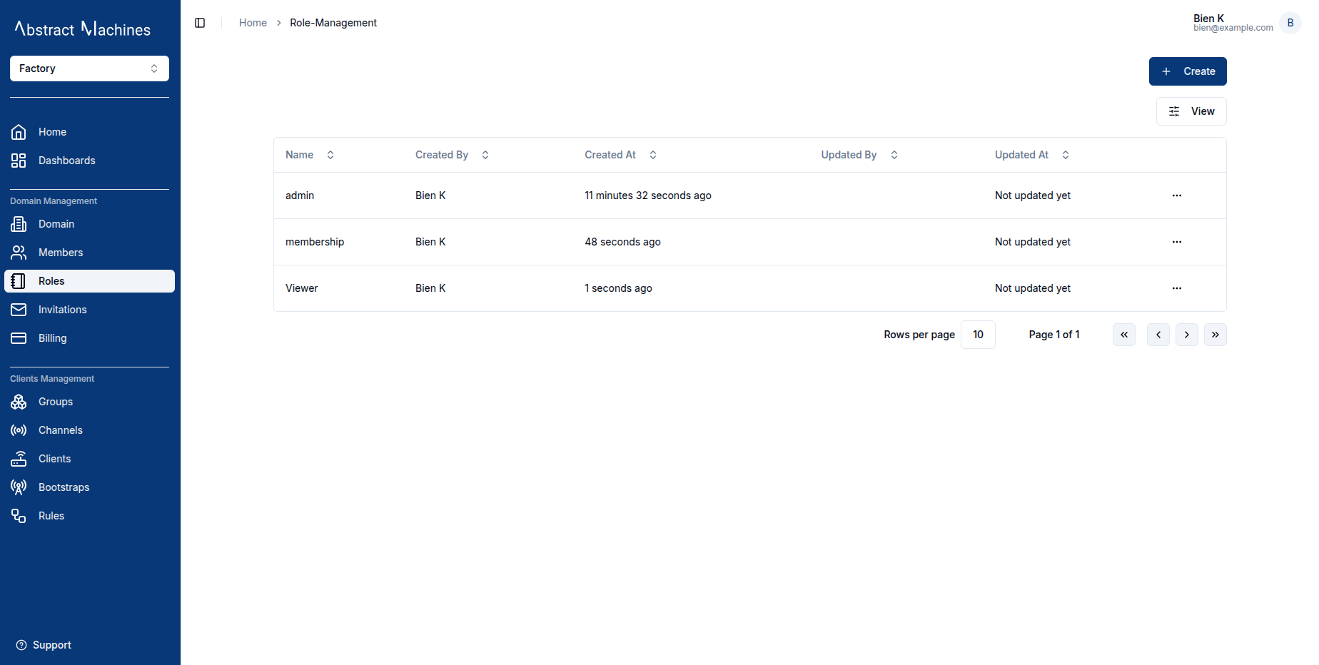 Domain Roles