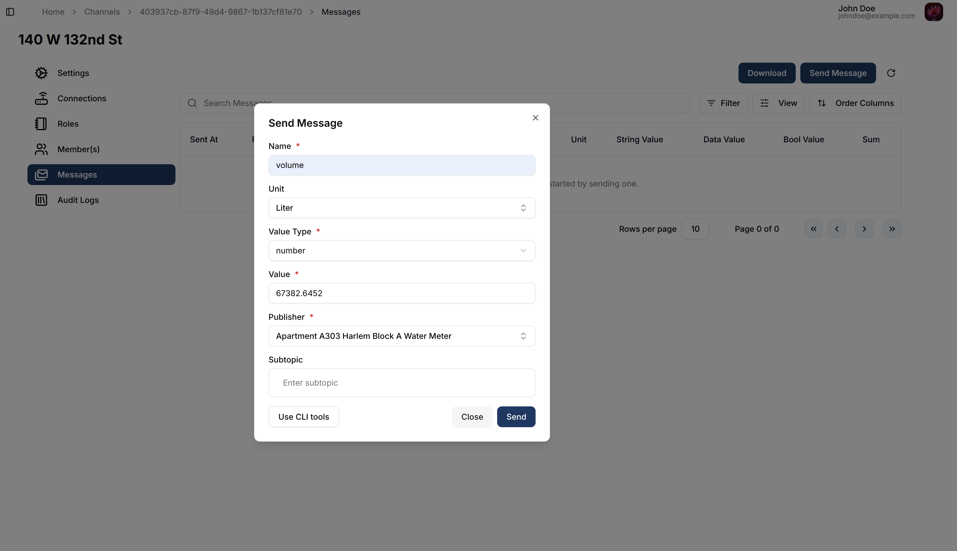 Send Message