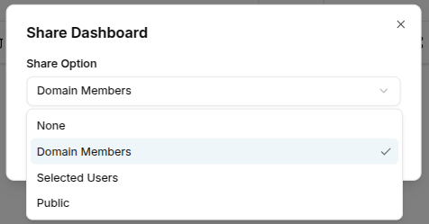 Domain Members Share Option